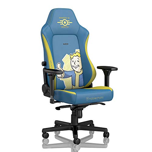 noblechairs Hero Gaming Chair - Office Chair - Desk Chair - PU Faux Leather - Fallout Vault-Tec Edition