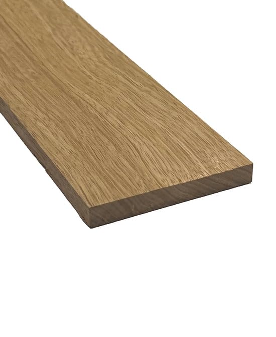 Exotic Wood Zone White Limba, 3/4" x 5" x 12" Lumber - Perfect for Woodworking, DIY Projects, and Cutting Board Blanks (Pack of 2)