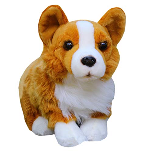Pugsly Pug Plush Stuffed Animal Puppy Dog, 12 inches (Corgi)