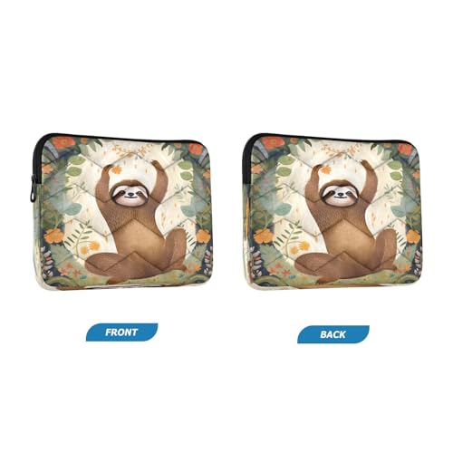 Funda para portátil de 13-14 pulgadas Forest Sloth miniatura 2