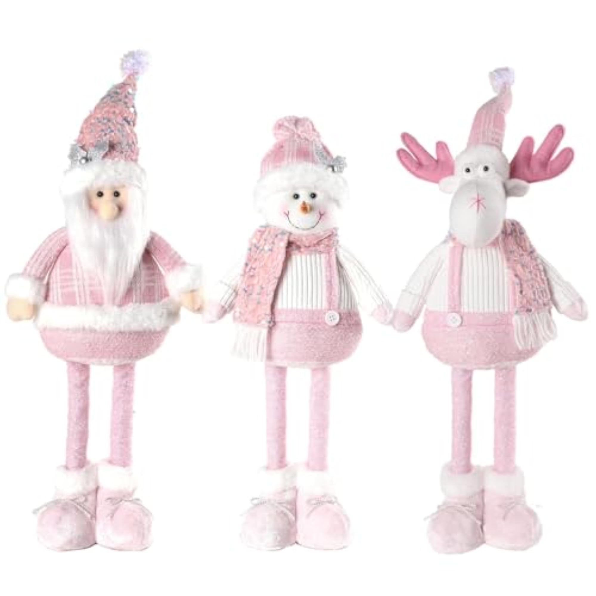 Christmas Doll Figurine Soft Charm Xmas Decoration