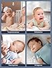WOLFANG WB03 Baby Monitor 5.0" 720P-Skärm med 2350mAh Batteri, 1080P Kamera med Night Vision och 2X Digtal Zoom, 355° Pan-and-Tilt Video Baby Monitor Ingen WiFi, 2-Way Talk, 8 vaggvisor #2