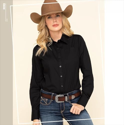 Women's Vintage Western Genuine Leather Belt Black Waist Belt for Jeans3