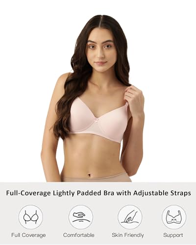 Image of LEADING LADY Women's Printed & Solid Lightly Padded T-Shirt Bra