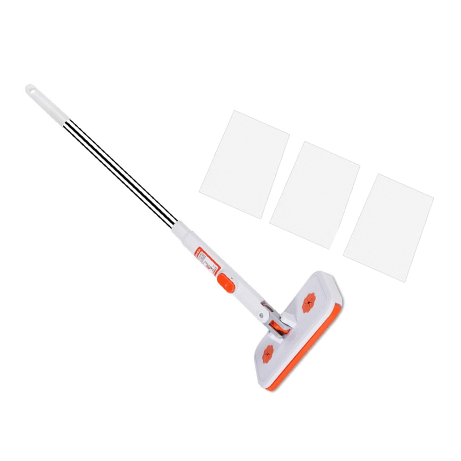 NVOQILIN Cleaner Mop with Fast Change Press Cloth Pad Adjustable Length Handle Cleaning Mop for Home Cleaning Tasks Efficient Floor Cleaner
