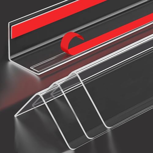 4 PCS Wall Corner Protectors,Self-Adhesive Plastic Baby Corner Protectors & Edge Protectors for Wall,Furniture, Door,Tables,Windows,Corner Covers for Baby Safety (4cmx42cm/1.57inx16.5in)