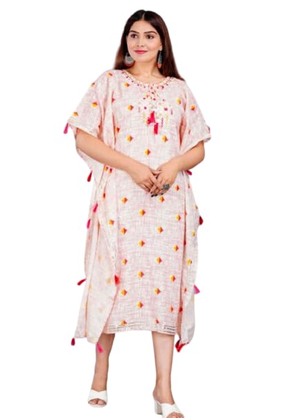 Shaba Textile Women Fashionable Printed Kaftan