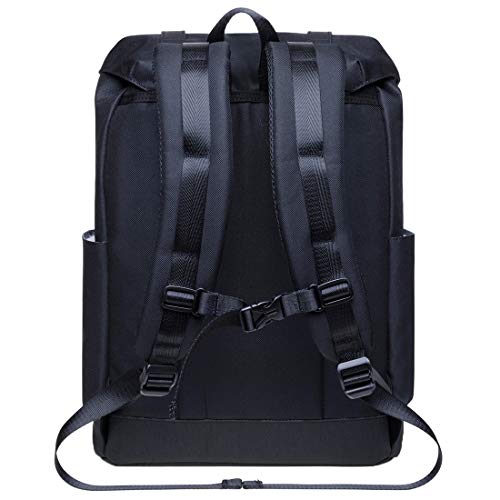 KAUKKO Vintage Casual polyster and Leather Rucksack Backpack4