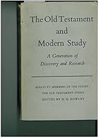 The Old Testament and modern study: a generation of discovery and research 0198810180 Book Cover
