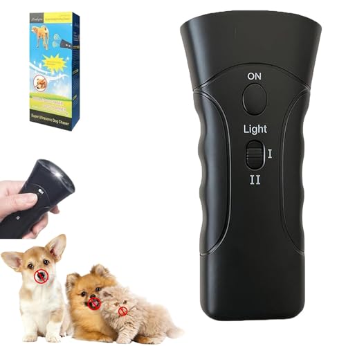 CraftTitan PetGentle Anti Barking Device, 3 Modes, with Light