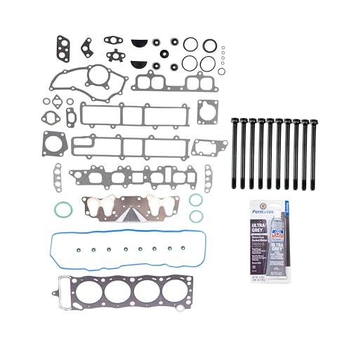 Image of CPWK519 Head Gasket Set Bolt Kit Fits: 85-95 Toyota 4Runner Celica 2.4L SOHC 22R 22RE 22REC