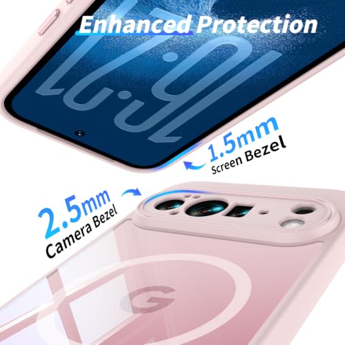 Image of Magnetic Case with Clear Back for Google Pixel 10 Pro XL, Fit for MagSafe