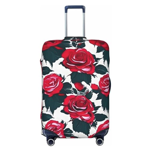 Rose Flower Floral Picture Luggage Covers For Suitcase Approved,Suitcase Cover Protector Fit 18-32 InchLuggage, X-Large