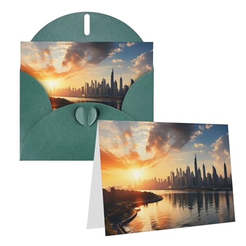 Cartes vierges Thinking of You avec enveloppes New York pour ne plus manquer d'occasions