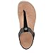VIONIC Women's Sandal Brea Ankle Straps Black Nbck Leather 8 Medium