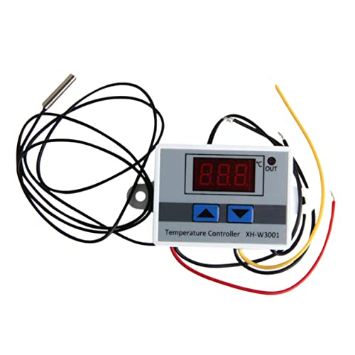 Housoutil Termostato De Interruptor De Sonda Termostato Programable Horno Al Aire Libre Carne Termostato Digital Interior Termostato De Suelo