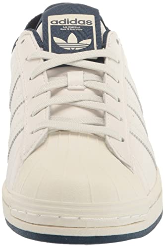 adidas Originals Superstar Skate Shoe, Chalk White/Hazy Blue/Crew Navy, 6 US Unisex Big Kid2
