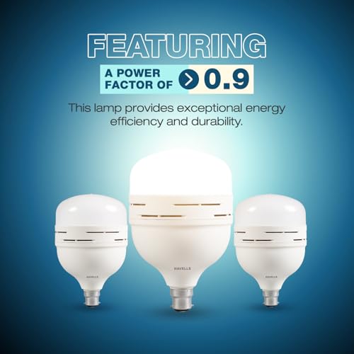 Havells 30W LED Emergency Bulb, 6500K, B22 Base - Image 4