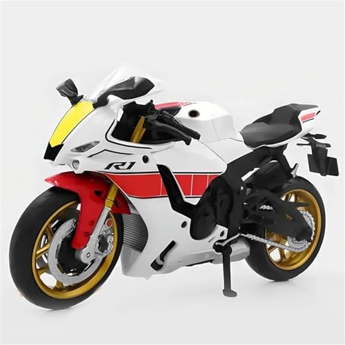 Moto de collection Yamaha YZF-R1M en alliage miniature pour décoration intérieure