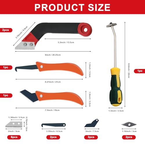 23 Pack Grout Removal Tool Kit