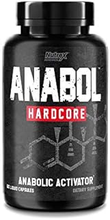 Nutrex Research Anabol Hardcore Anabolic Activator, Muscle Builder and Hardening Agent, 60 Pills
