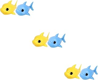 TOYANDONA 6 Pçs Brinquedos De Banho Brinquedos De Banho De Corda Flutuante Brinquedo De Banho Brinquedos De Relógio Brinquedos De Banho Brinquedos De Corda De Peixe Tomar Banho Banheira De