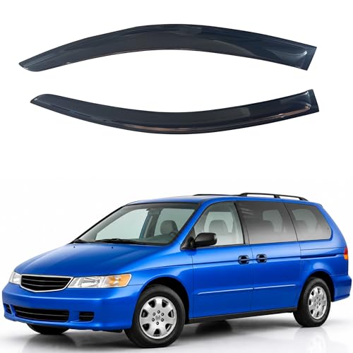 Image of IG Window Visors Fit for 1999-2004 Honda Odyssey, Out-Channel Rain Guards Vent Wind Deflectors 2PC, Car Accessories for 99-04 Odyssey