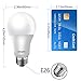 Energetic 100W Equivalent, A19 LED Light Bulb, Warm White 3000K, E26 Base, Non-Dimmable, 1600LM, UL Listed, 4-Pack