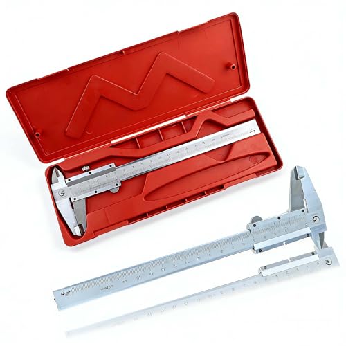 Hochpräziser Analoger Messschieber, Analoger Messschieber aus Edelstahl, Mechanischer Messschieber, 150-mm-Hochpräzisionsmessschieber, Messwerkzeuge für die Haushalts- und Bauindustrie