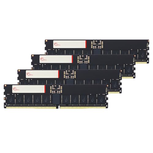 G.SKILL T5 Neo Series DDR5 RAM (AMD Expo) 128GB (4x32GB) 6400MT/s CL32-39-39-102 1.35V Workstation Computer Memory R-DIMM (F5-6400R3239F32GQ4-T5N)