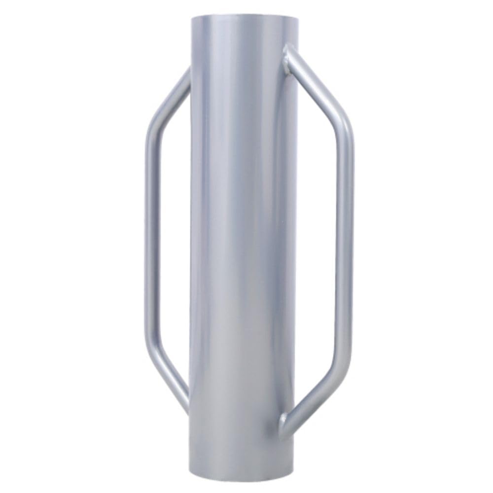 SPOFLYINN Fence Post Driver 30LB/37LB Iron Heavy-Duty T Post Pounder Rammer with Handle for Fence Post Installing Grey 30LB One Size