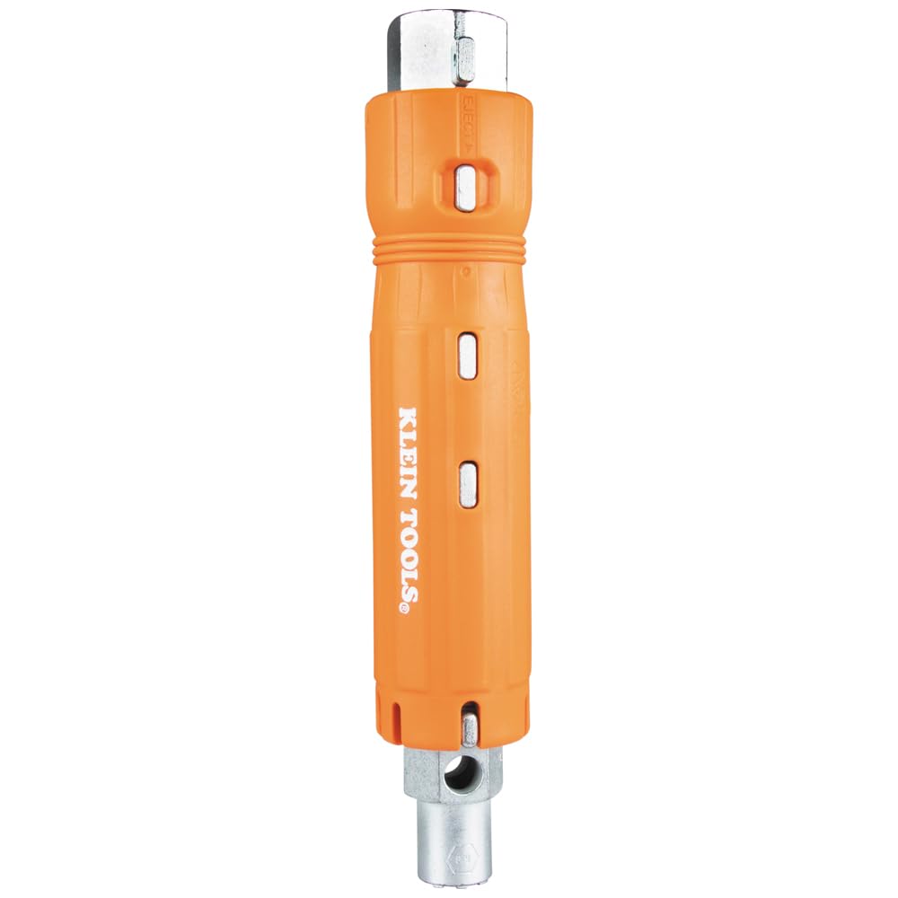 Klein Tools 68098 Clé à robinet, outil multifonction 12 en 1 pour installations et réparations d'évier, de toilettes et de robinets