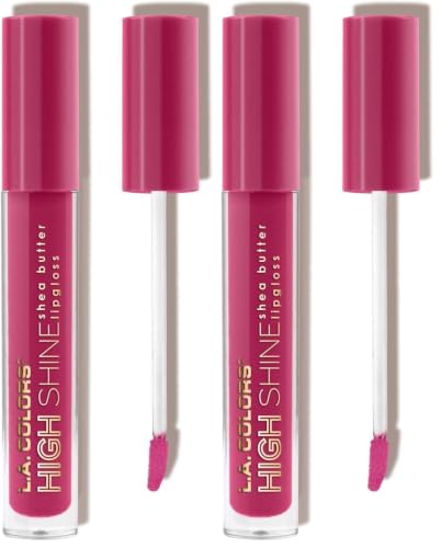 Image of L.A. COLORS High Shine Lipgloss, Irrestible | Pack of 2 | CLG945
