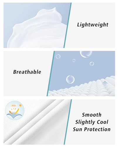 Image of KevaMolly Basic T Shirts for Women UPF 50+ Short Sleeve Casual Summer Tops Trendy Solid Loose Fit Crew Neck Tees Tshirt
