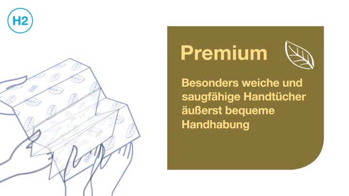 Tork Xpress Multifold Papierhandtücher 150299 - H2 Universal Falthandtücher für Handtuchspender - mehrfach gefaltet, 2-lagig, weià - 20 x 237 Tücher – Bild 8
