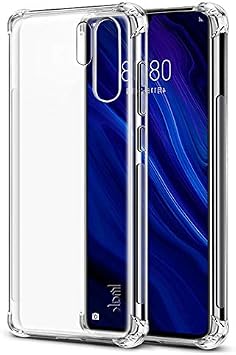 Huawei P30 Pro HW-02L Case, Transparent TPU Smartphone Case, Anti-Slip, TPU Silicone, Shockproof, Protective Case Cover, Anti-Fingerprint, TPU, Ultra Thin, Lightweight Cover, Drop Prevention, Shock
