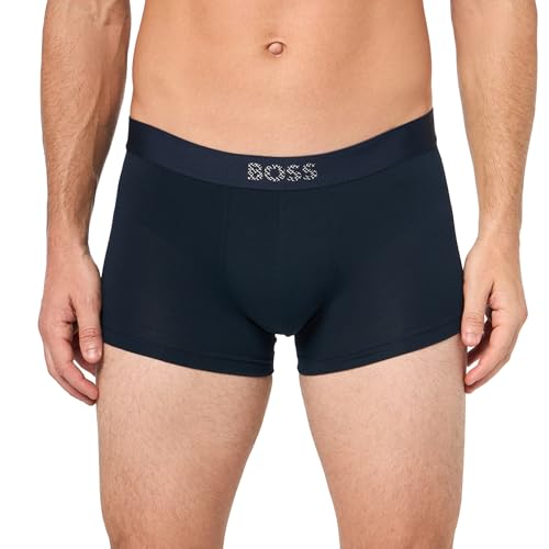 BOSS Men's Two Pack Metallic Effect Jersey Cotton Trunk2