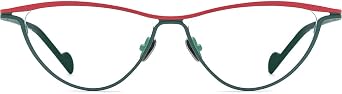 FONEX Colorful Pure Titanium Glasses Frame Women Retro Round Eyeglasses