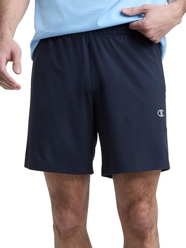 Image of Champion Men's 7 inch Sport Knit Shorts, Slim Fit, Lightweight