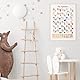 MeinBaby123® XL ABC Lernposter Grundschrift für Kinder (GS) | Buchstaben Laute von A - Z | Alphabet ABC | geeignet für Kindergarten, Vorschule, Grundschule (Lernposter Tiere A2)