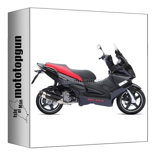Ligne complete Mivv nocat acier compatible Gilera Nexus 300 2008-2013