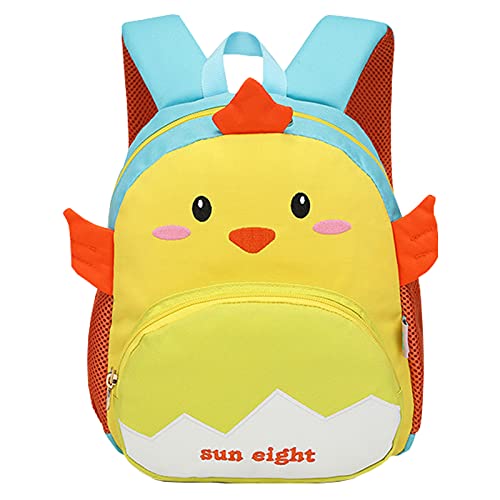 Mochila Infantil Mochilas para Jardín de Infancia Niños Niñas Bolsa de Preescolar Animal 3D Mochila de Escuela Primaria Adorable Mochila para Guardería Viajar 2-5 Años Cover