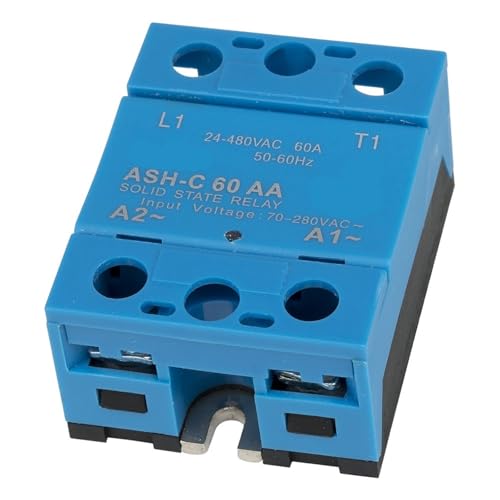 Relais statique monophasé ASH-C-60AA pour régulation thermique de chauffage industriel 60A