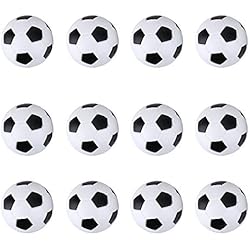 Pelotas de Fútbol de Mesa, 12 Pelotas de Repuesto de Fútbol de Mesa, Duraderas para los Amantes del Fútbol de Mesa