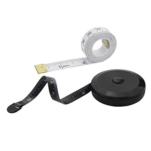 image for Edtape 2PCS Measuring Tape for Body,Soft Tape Measure for Body Sewing 