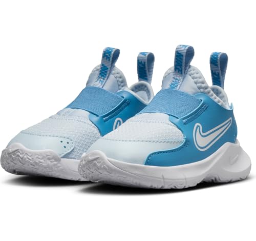 Nike Flex Runner 3 Baby/Toddler Shoes (FN1478-402, Blue Tint/Blue Beyond/White) Size 22