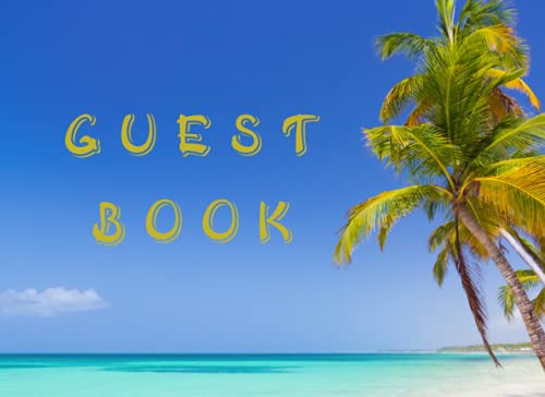 Guest Book: Visitor sign in book for Recording Visitors Comments