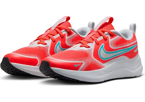 Nike Cosmic Runner Big Kids' Road Running Shoes (HM4402-600, Bright Crimson/Pure Platinum/Black/Dusty Cactus)2