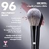 Bueart Design PRO Perfect Blush Makeup Brush 96 with Fluffy Ultra-soft Synthetic Bristles for Blush,Powder