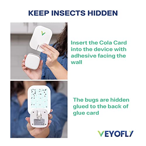 Veyofly, Flying Insect Trap, Insect Catcher, Indoor Fly Trap, Safer Home, Fruit Fly Traps For Indoors, Gnat Killer Indoor, Bug Killer, Insect Killer (Pack Of 2) #TOP3